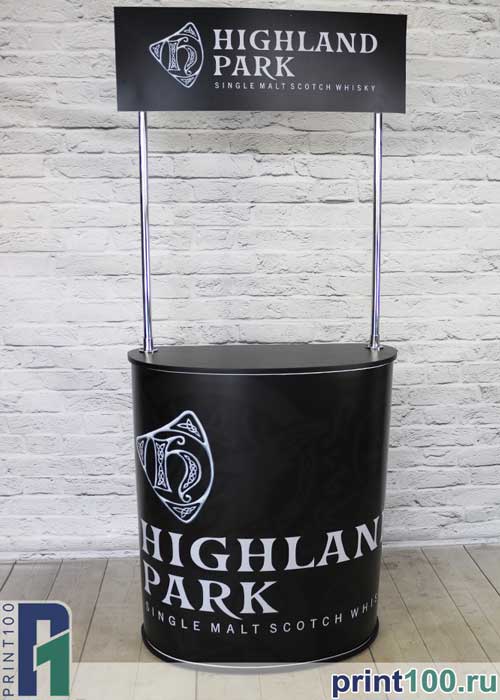 07 Стойка для промо акций - print100.ru