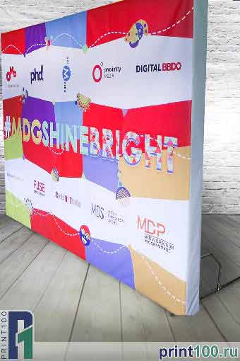 Пресс волл - Эконом - print100.ru