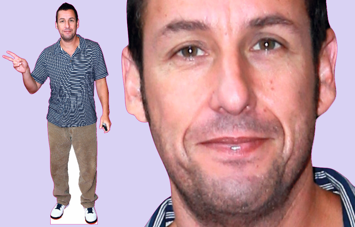 21M Шаблон ростовая фигура Адам Сэндлер  - print100.ru