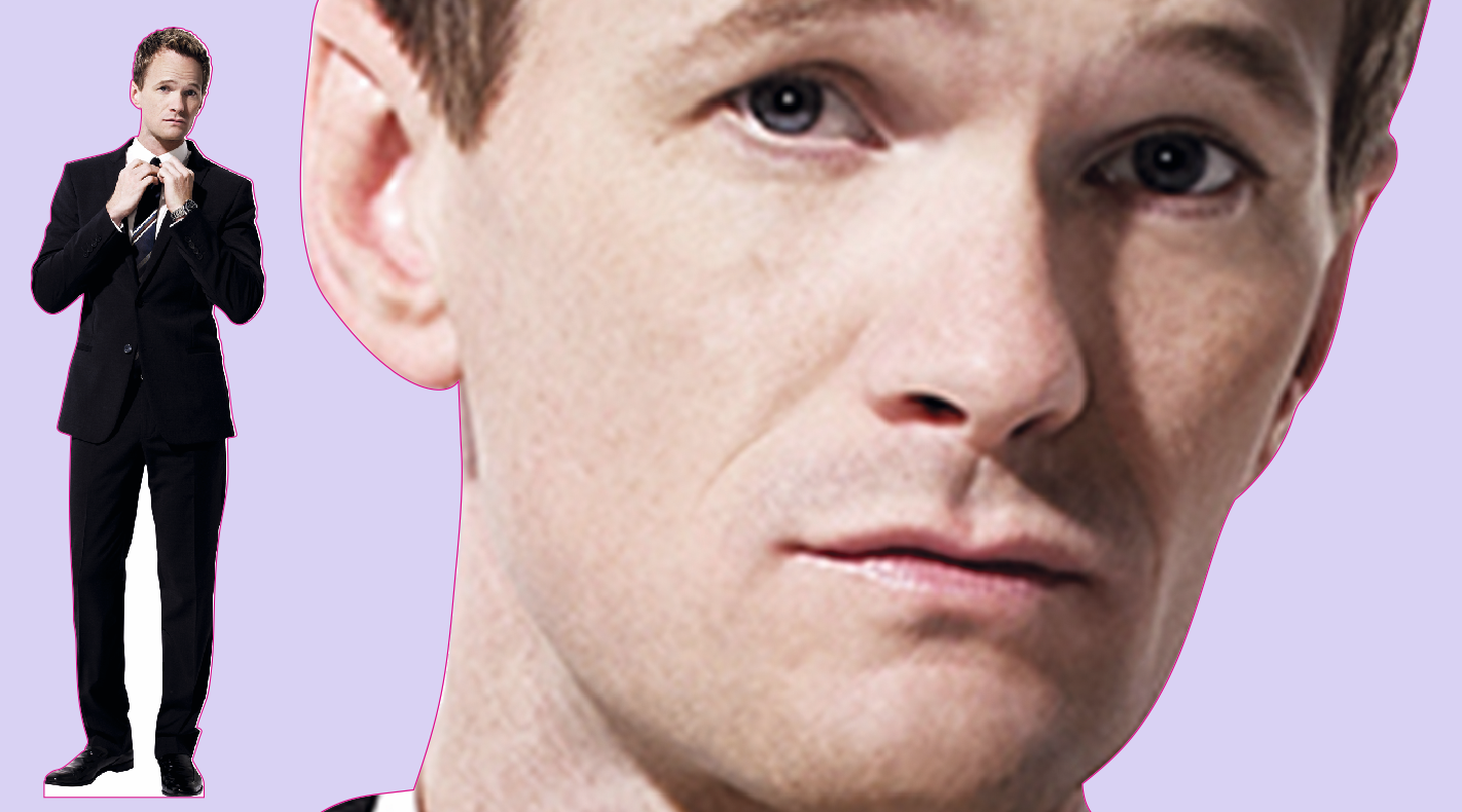 36M Шаблон ростовая фигура Нил Патрик Харрис  - print100.ru