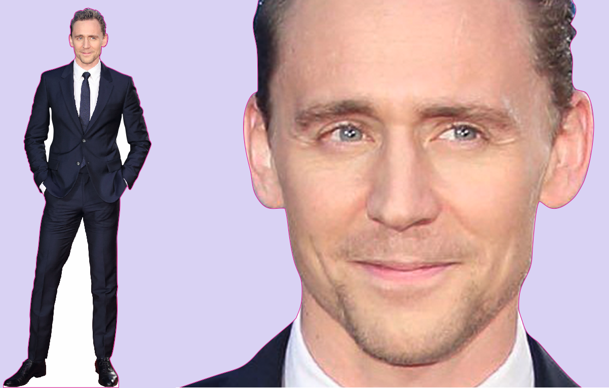 46M Шаблон ростовая фигура Том Хиддлстон 2 - print100.ru