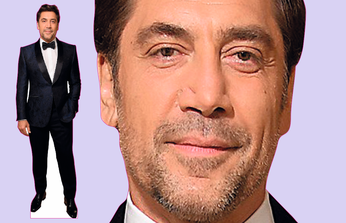 49M Шаблон ростовая фигура Хавьер Бардем - print100.ru