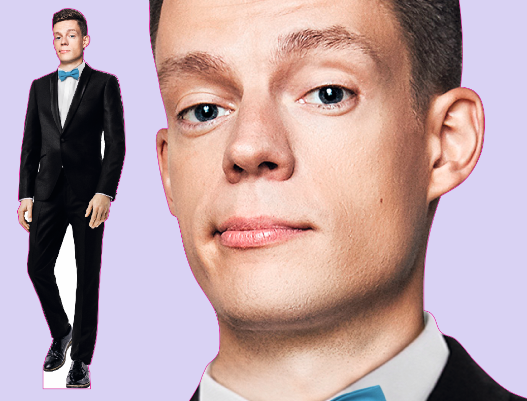 Шаблон ростовая фигура Юрий Дудь - print100.ru