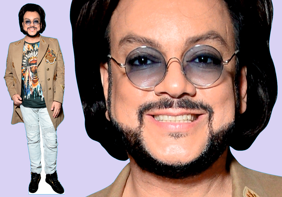 Шаблон ростовая фигура Филипп Киркоров  - print100.ru