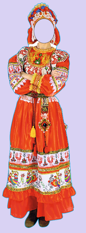 43 Тантамареска Русско-народный костюм женский - print100.ru