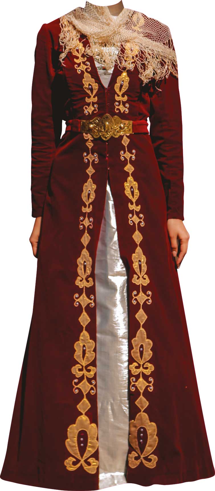 59 Тантамареска грузинский женский костюм- print100.ru