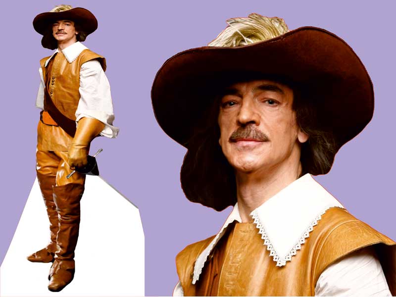 Шаблон ростовая фигура Мушкетёр (Михаил Боярский) - print100.ru