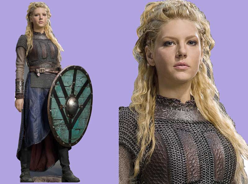 Шаблон ростовая фигура Лагерта  (Викинги) - print100.ru