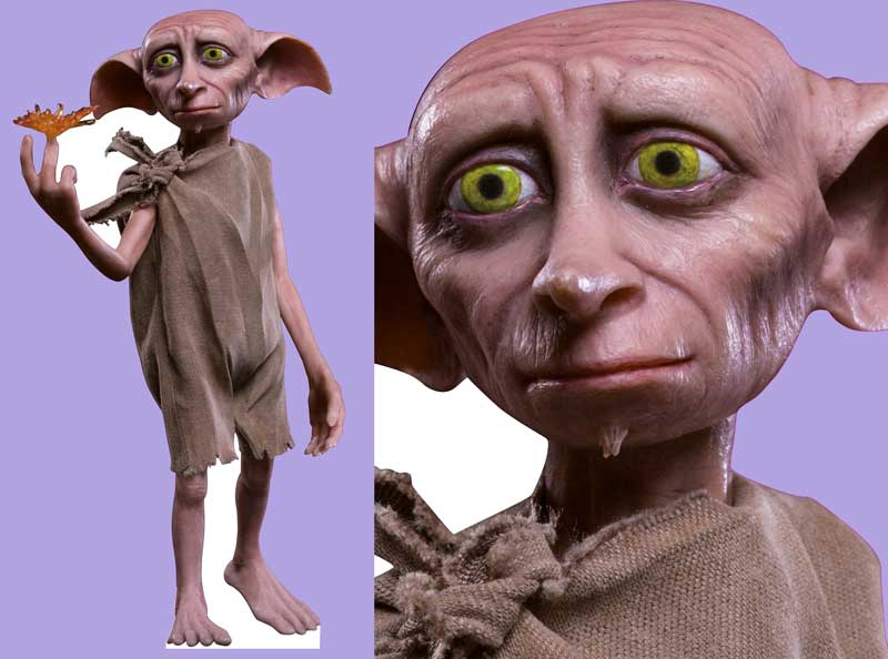 Шаблон ростовая фигура Домовый эльф Добби - print100.ru