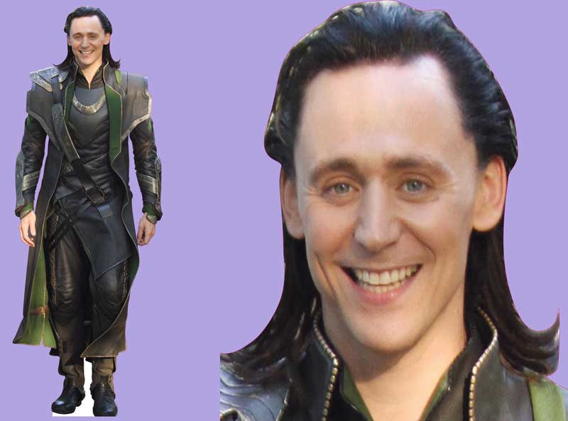 Шаблон ростовая фигура Локи 2 - print100.ru