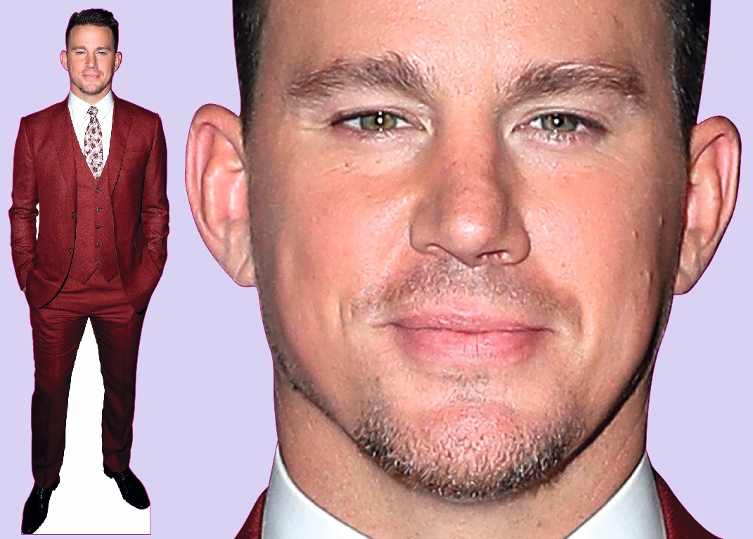 Шаблон ростовая фигура Ченинг Татум - print100.ru