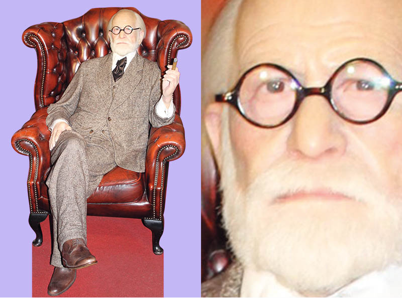 Шаблон ростовая фигура Зигмунд Фрейд - print100.ru