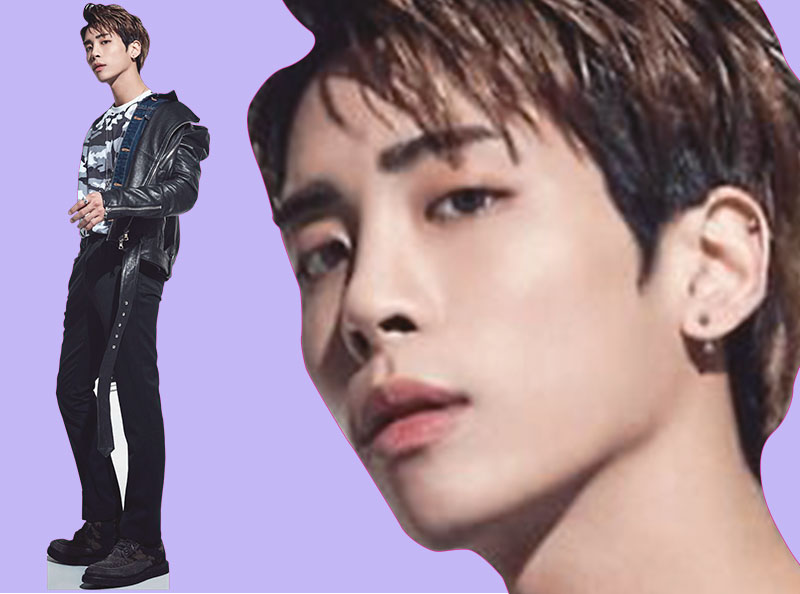 Шаблон ростовая фигура Ким Джон Хён - print100.ru