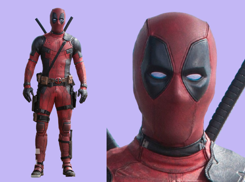 Шаблон ростовая фигура Дэдпул 2 - print100.ru