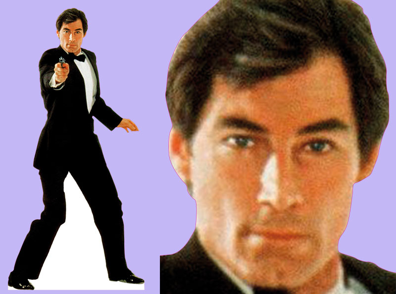 Шаблон ростовая фигура Джеймс Бонд 5 - print100.ru