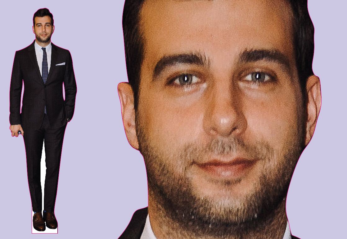 Шаблон ростовая фигура Иван Ургант - print100.ru