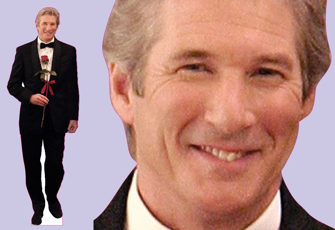 Шаблон ростовая фигура Ричард Гир - print100.ru