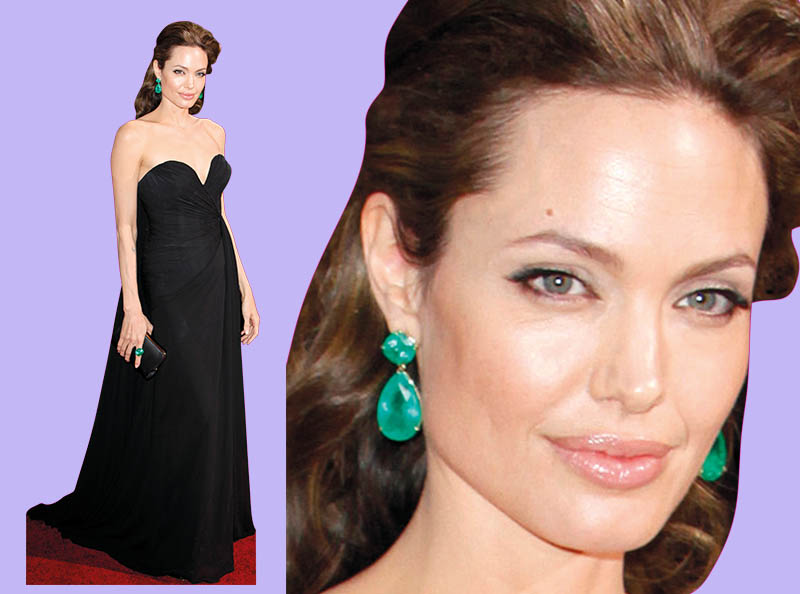 Шаблон ростовая фигура Анджелина Джоли 2 - print100.ru