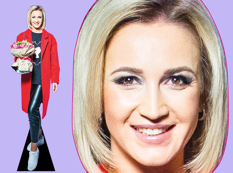 Шаблон ростовая фигура Ольга Бузова 2 - print100.ru