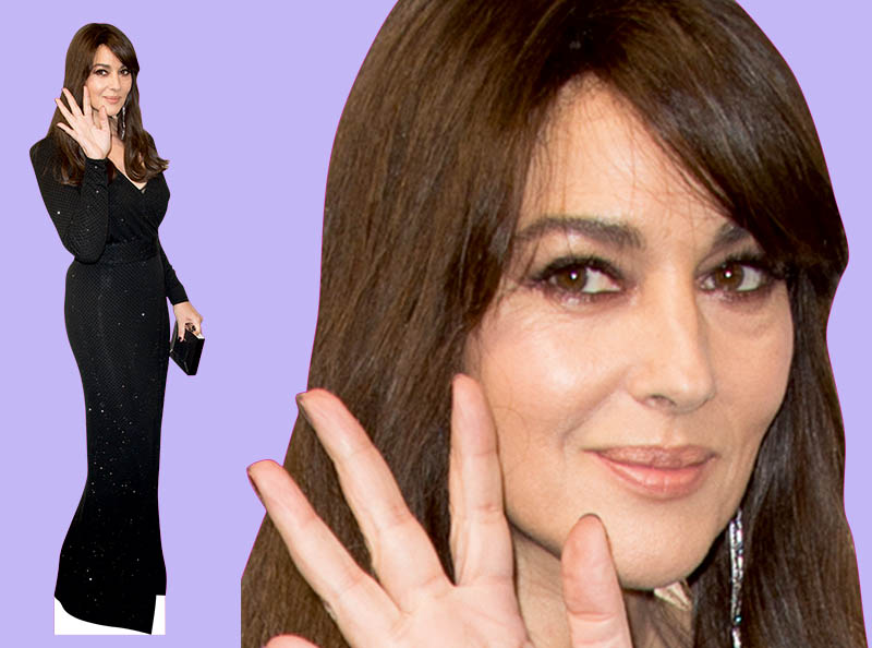 Шаблон ростовая фигура Моника Беллуччи 2 - print100.ru