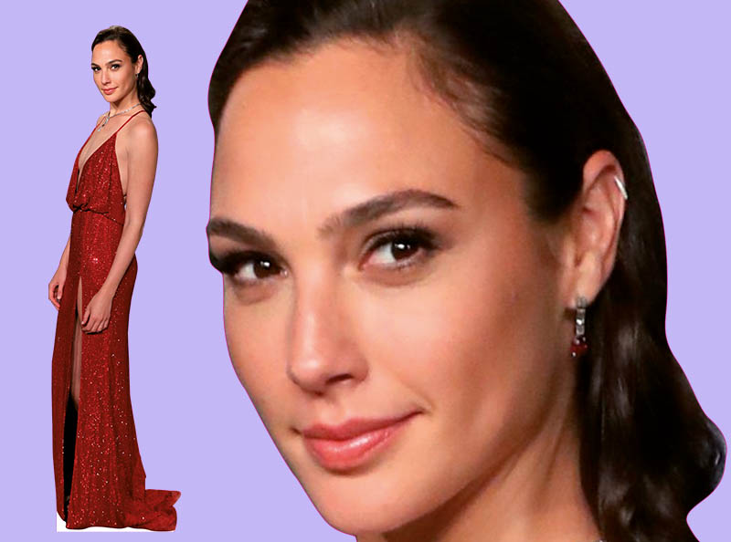 Шаблон ростовая фигура Галь Гадот - print100.ru