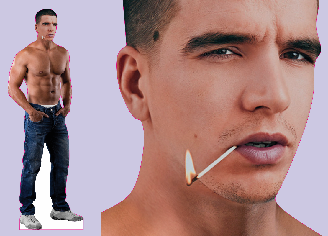 Шаблон ростовая фигура Федук 2 - print100.ru