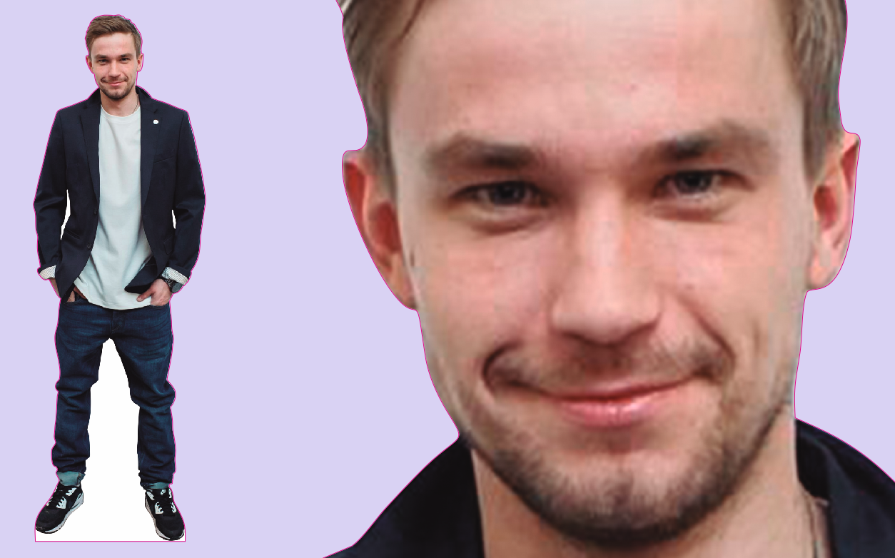 Шаблон ростовая фигура Александр Петров - print100.ru