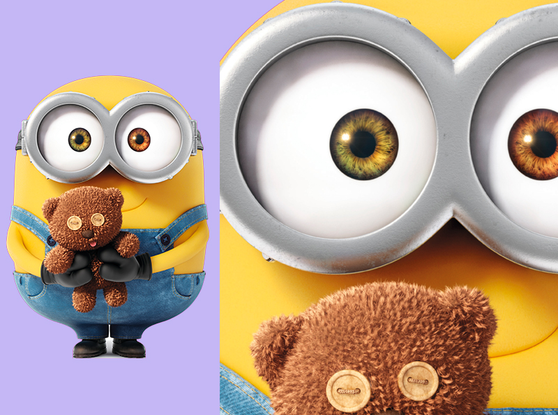 Шаблон ростовая фигура Миньон - print100.ru