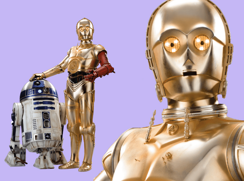 Шаблон ростовая фигура Роботов - print100.ru