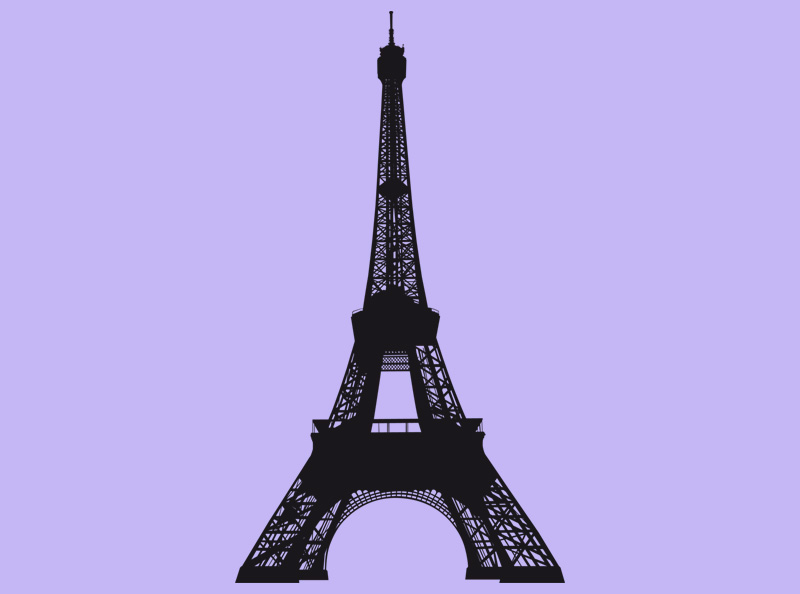 Купить ростовую фигуру Эйфелева башня 2 - print100.ru