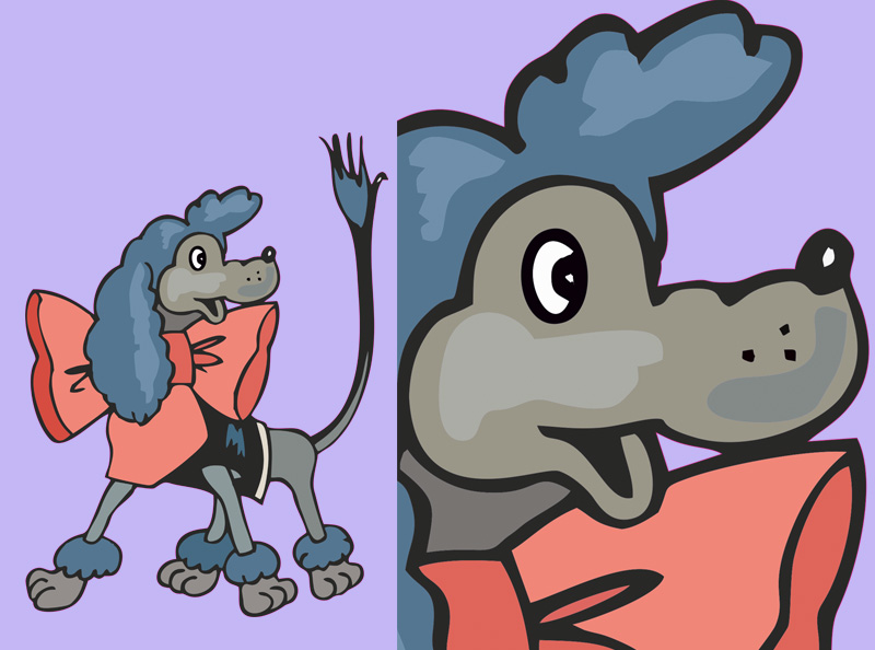 Шаблон ростовая фигура Артемон - print100.ru