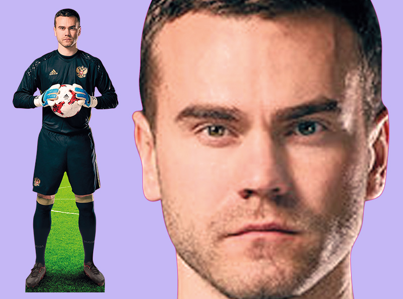 Шаблон ростовая фигура  Акинфеев 2 - print100.ru 