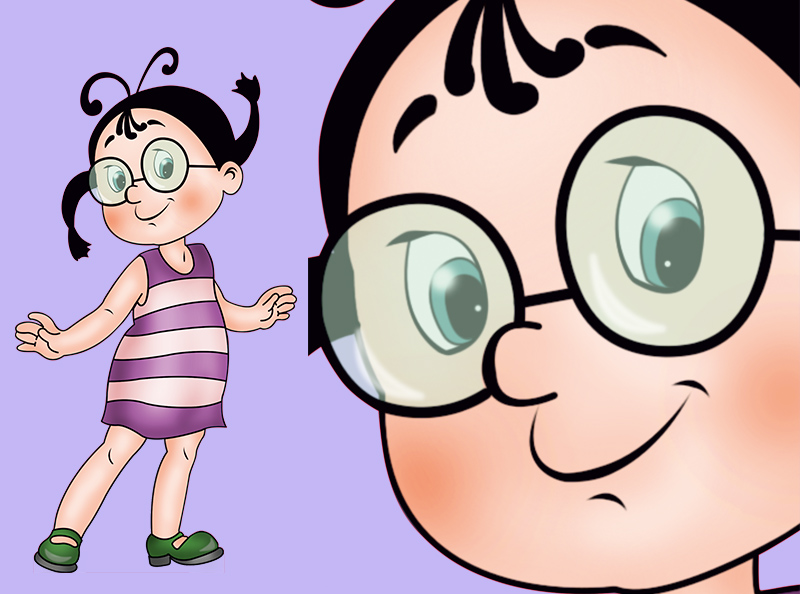 Шаблон ростовая фигура Мушка (Незнайка на Луне) - print100.ru