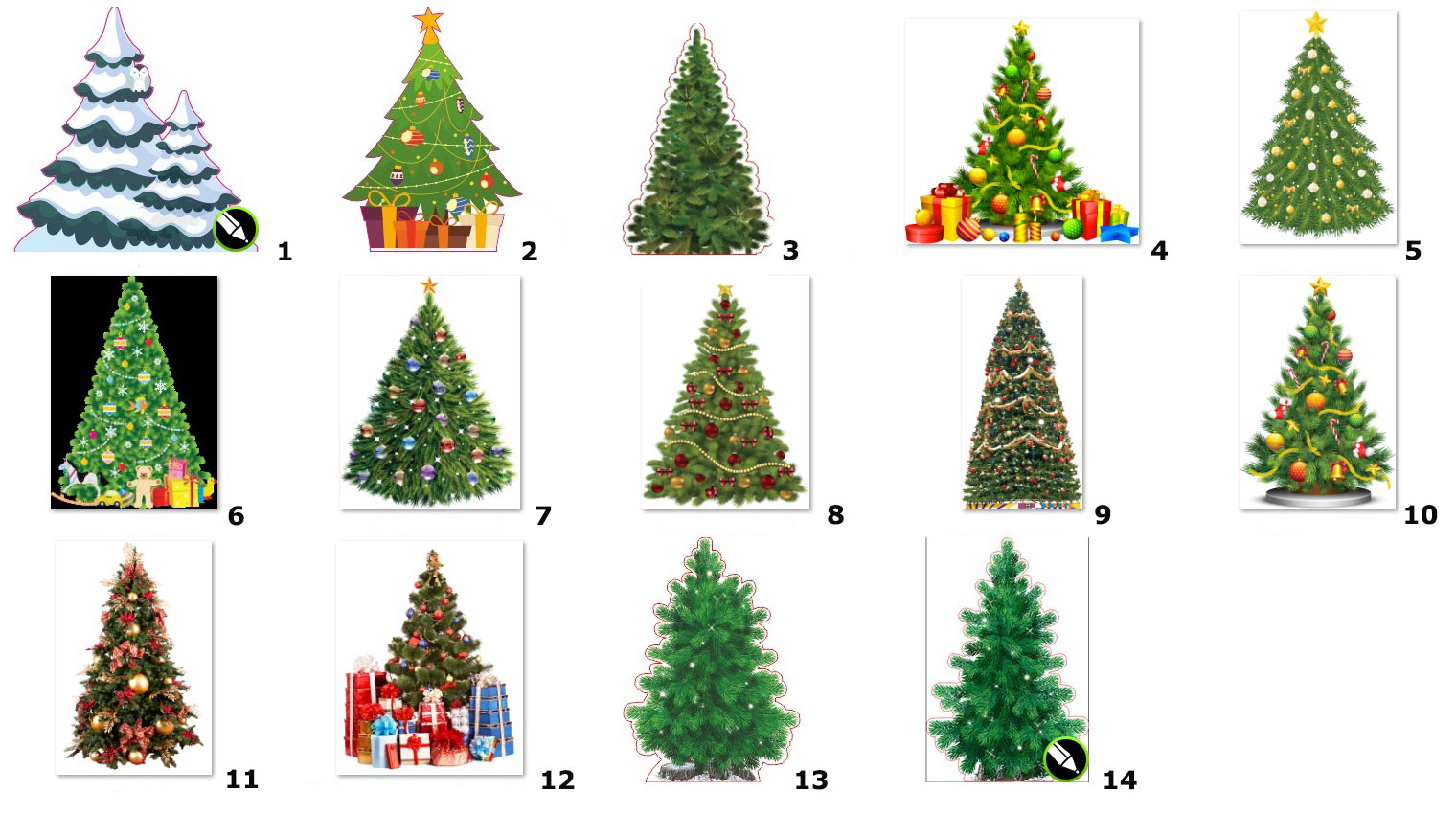 Ростовая фигура новогоднии елки - print100.ru