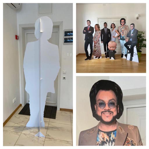 Ростовая фигура из пластика ПВХ - print100.ru