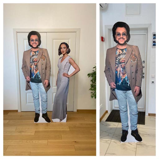 Ростовая фигура из пластика - print100.ru