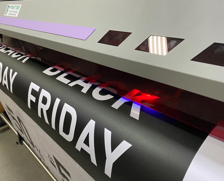 04 Печать бэклита для световой панели - print100.ru