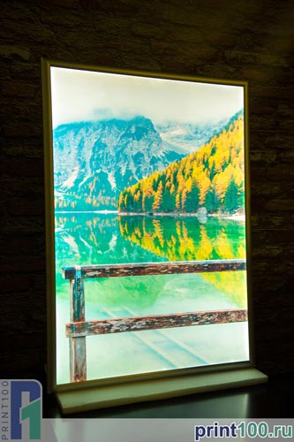 Световые панели фреймлайт - print100.ru