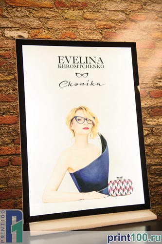 Тонкие панели магнетик для рекламы - print100.ru