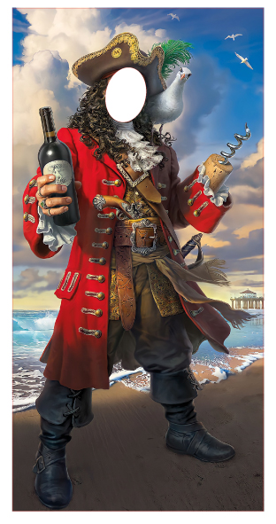 37 Тантамареска пират с ромом- print100.ru