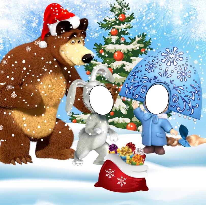 Маша и медведь кто сегодня дед мороз. Тантамареска Маша и медведь. Тантамареска Новогодняя Маша и медведь. Маша и медведь новый год. Маша и медведь новогодние.