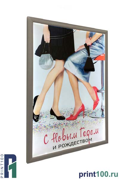 Световая панель фреймлайт - print100.ru