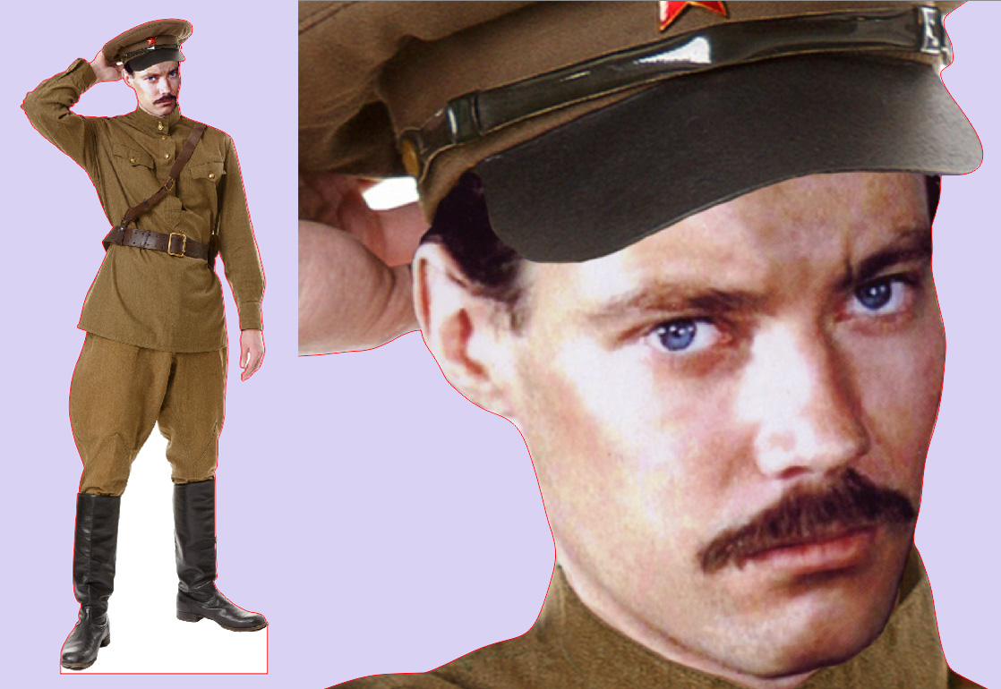 Шаблон ростовая фигура Шарапов - print100.ru